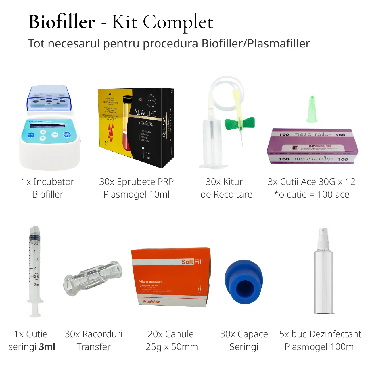 Kit Complet Biofiller – Soluția All-in-One pentru regenerare autologă product thumbnail image
