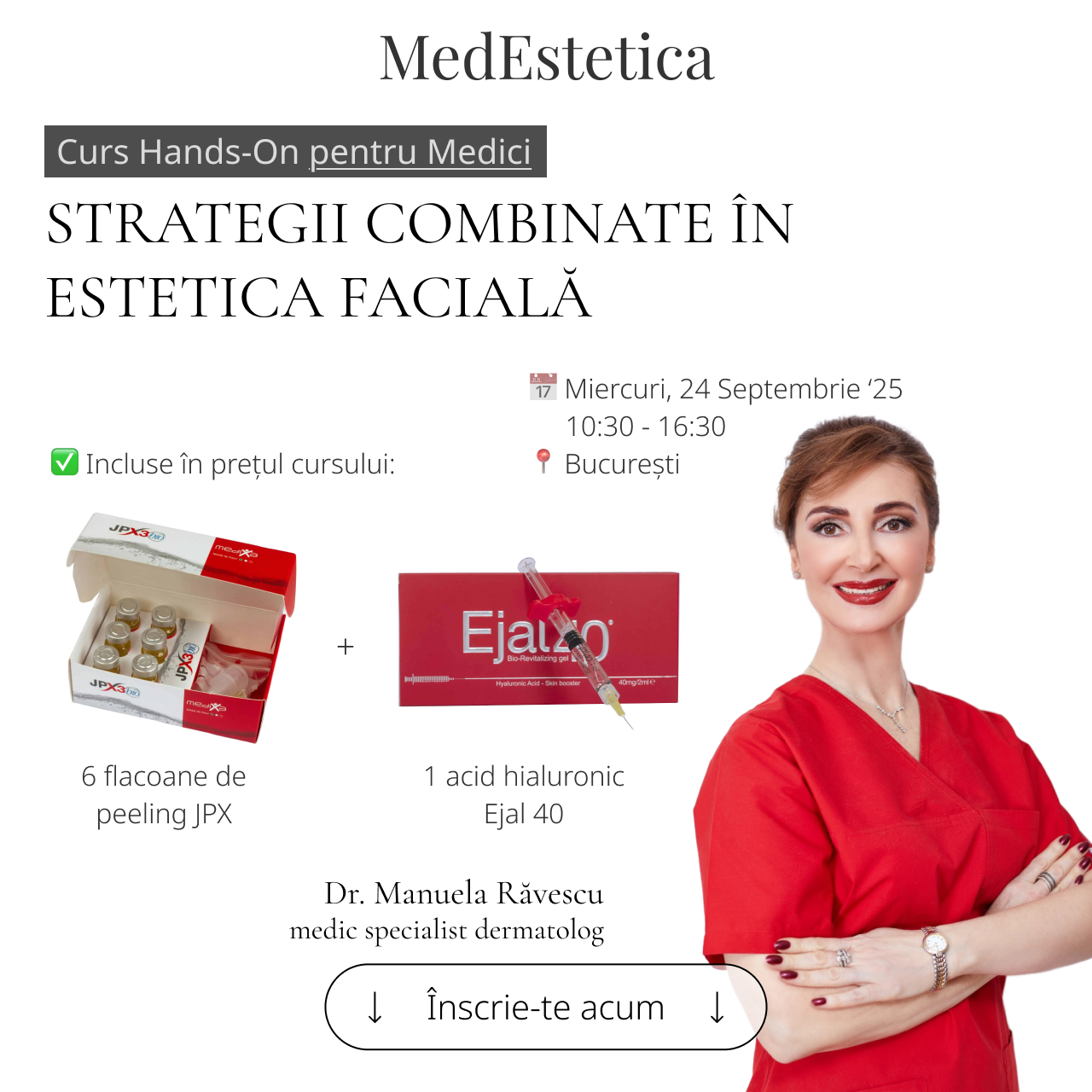 Curs: Strategii Combinate în Estetica Facială – Biorevitalizare & Peeling product thumbnail image